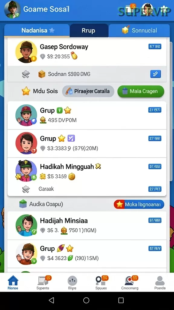 Cuplikan layar JEEPTOTO — pengaturan akun