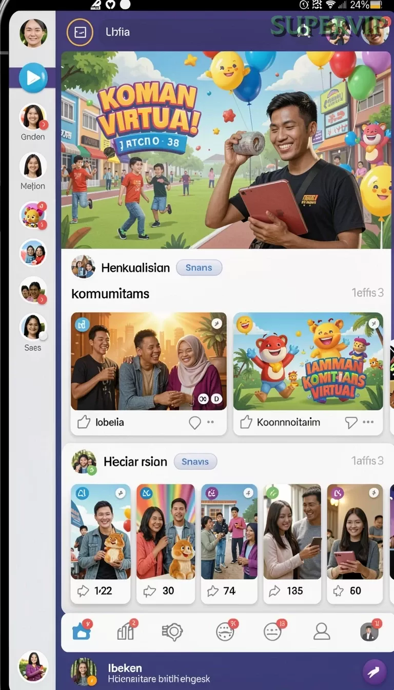 Cuplikan layar PENIDABET — halaman utama