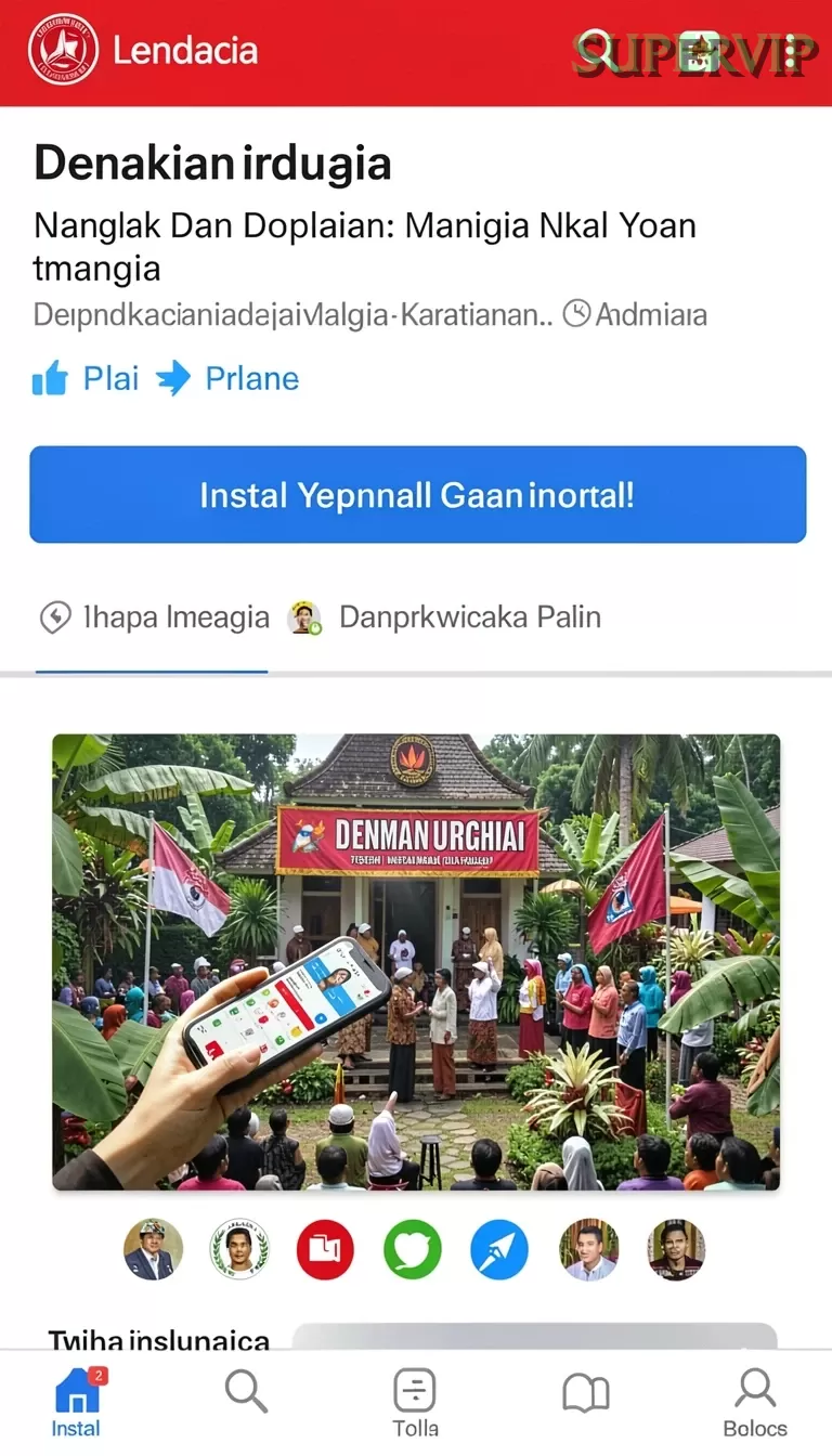 Cuplikan layar OKJKT — halaman utama
