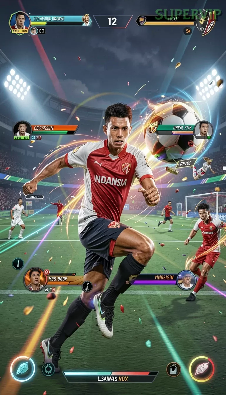 Cuplikan layar 7777W — menu navigasi